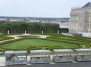 Little Train in Gardens of Versailles